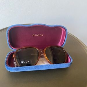 Gucci tortoise sunglasses